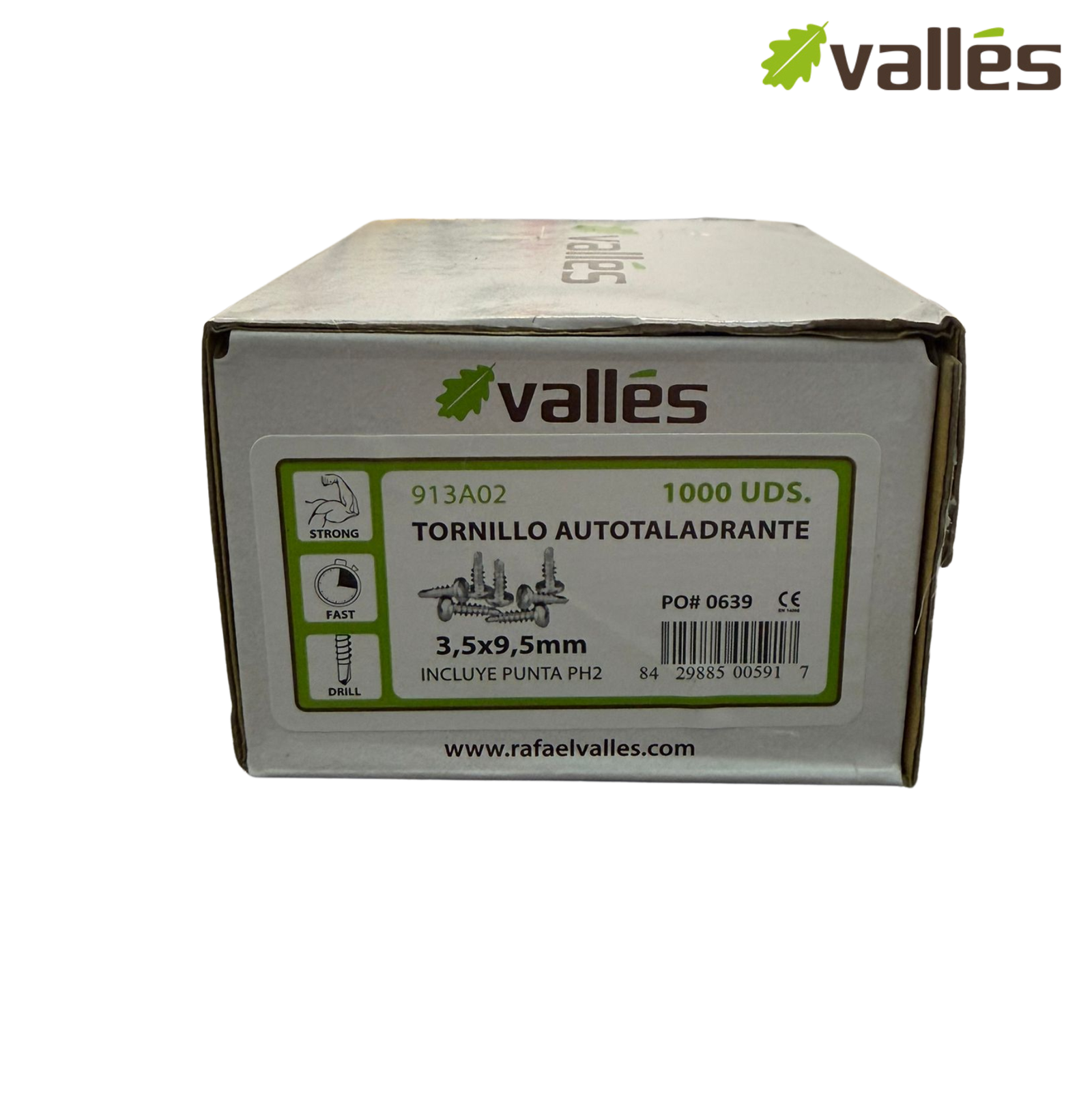 Tornillo autotaladrante 3.5 x 9.5 mm (1000ud) - Imagen 2