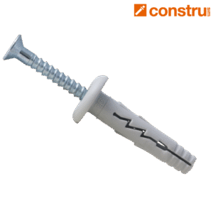 Taco clavo TCR Placa 6 x 32 (1000ud)