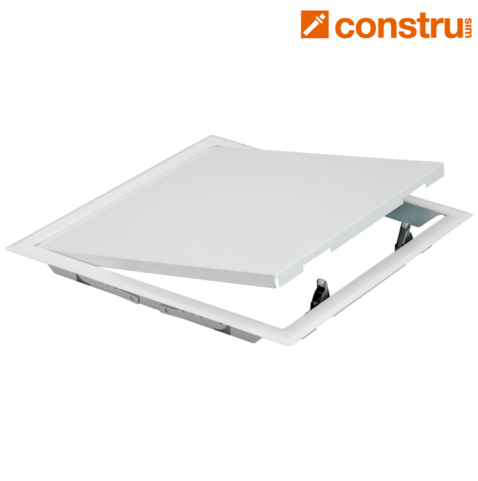 Trampilla acero galvanizado lacada 400x400 - 1 ud