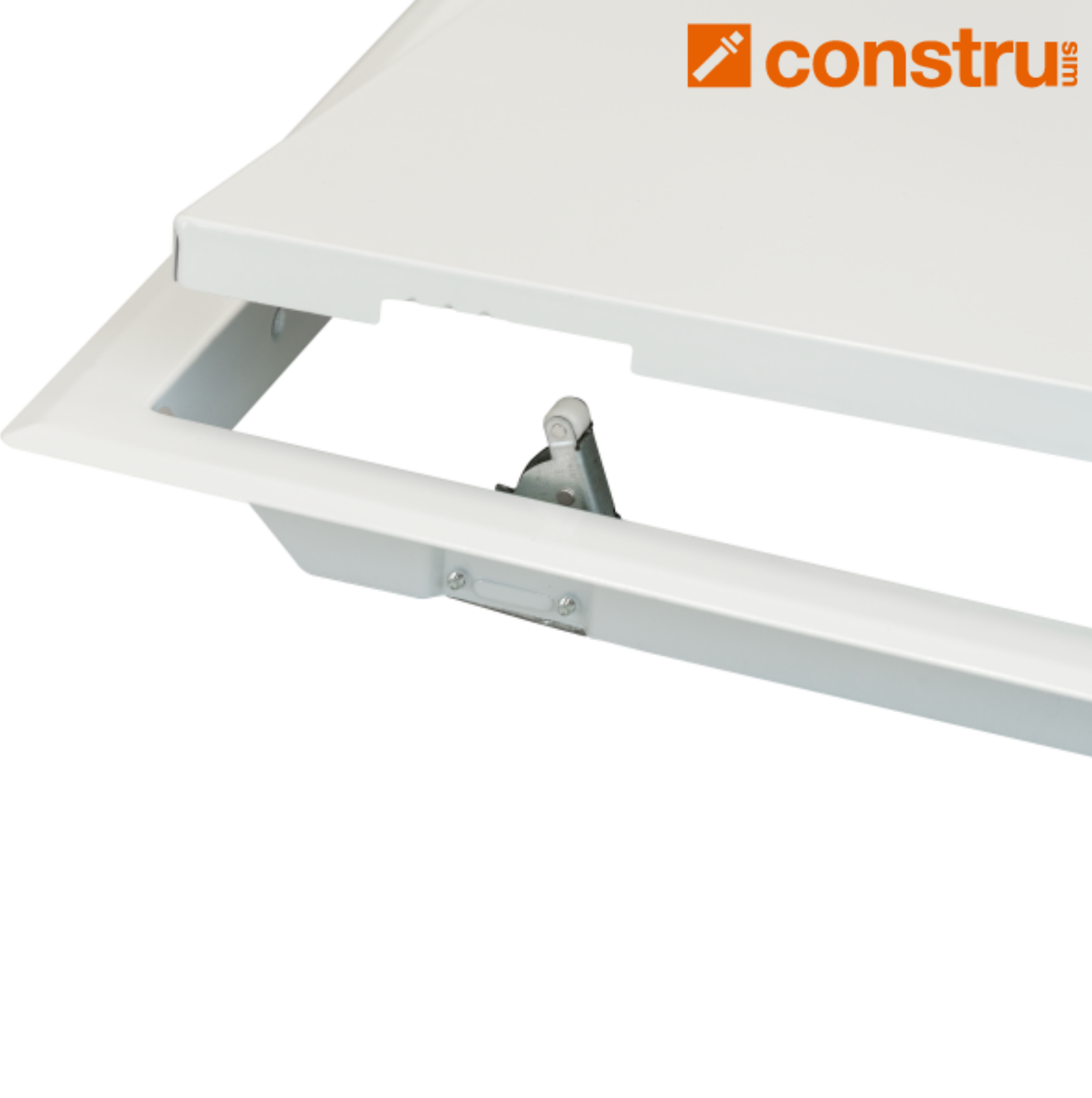 Trampilla acero galvanizado lacada 400x400 - 1 ud - Imagen 4