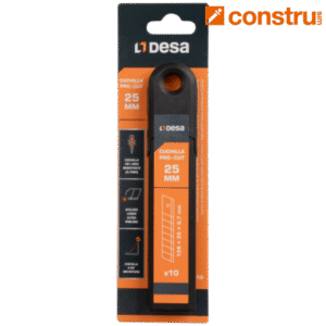 Cuchillas cúter PRO-CUT 25 mm - Bolsa x10 uds