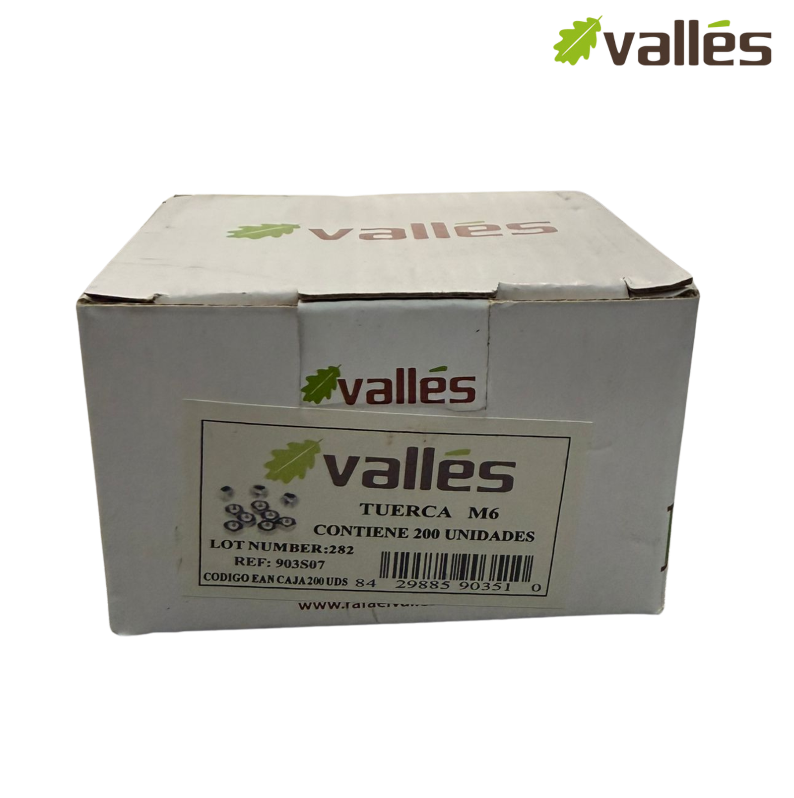 Tuerca M6 (200 ud) - Imagen 2