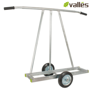 Carro transporta placas