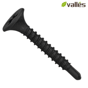 Tornillo punta broca negro 3.5x35 (1000ud)