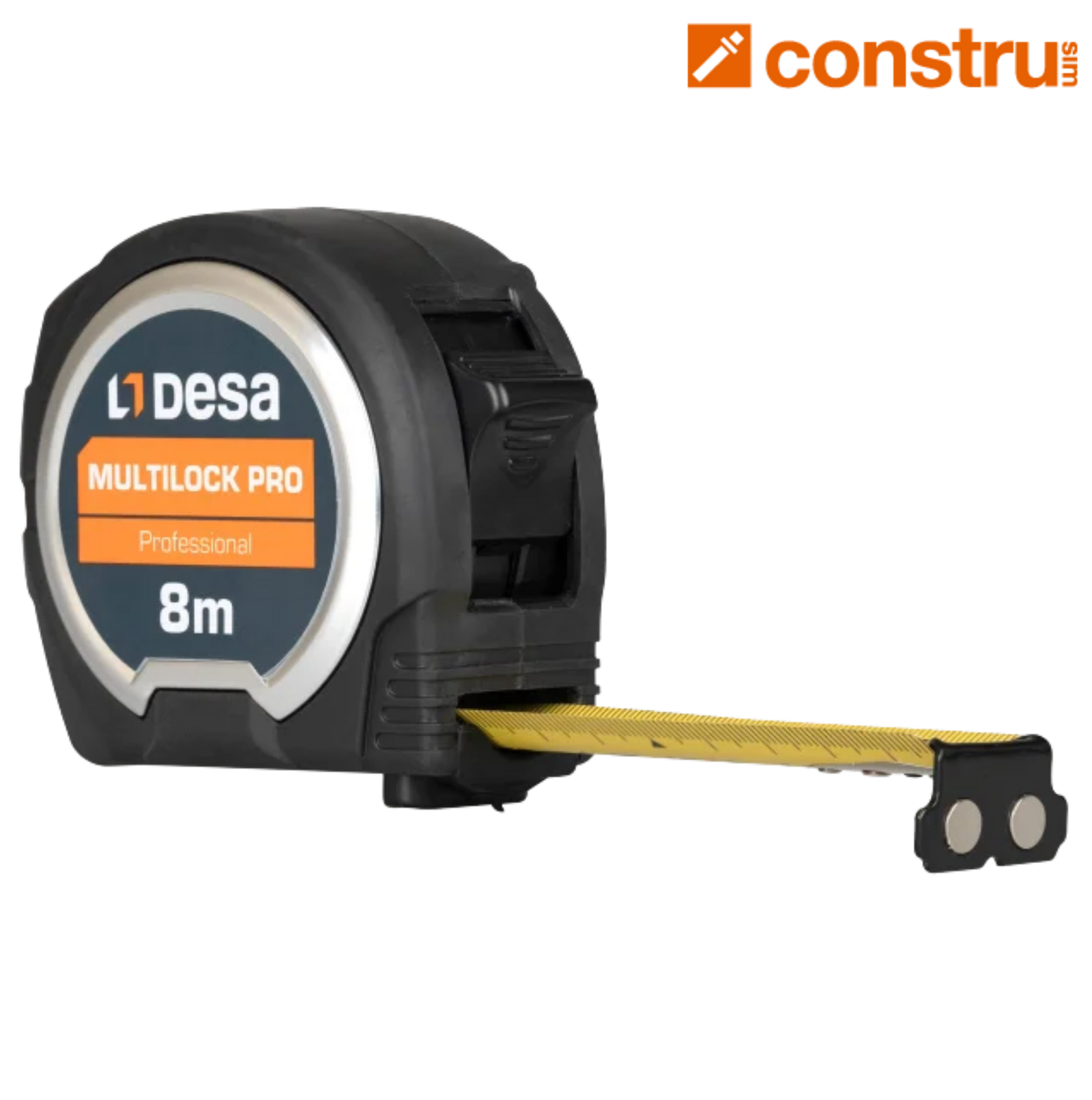 Flexómetro Multi Lock PRO 8m