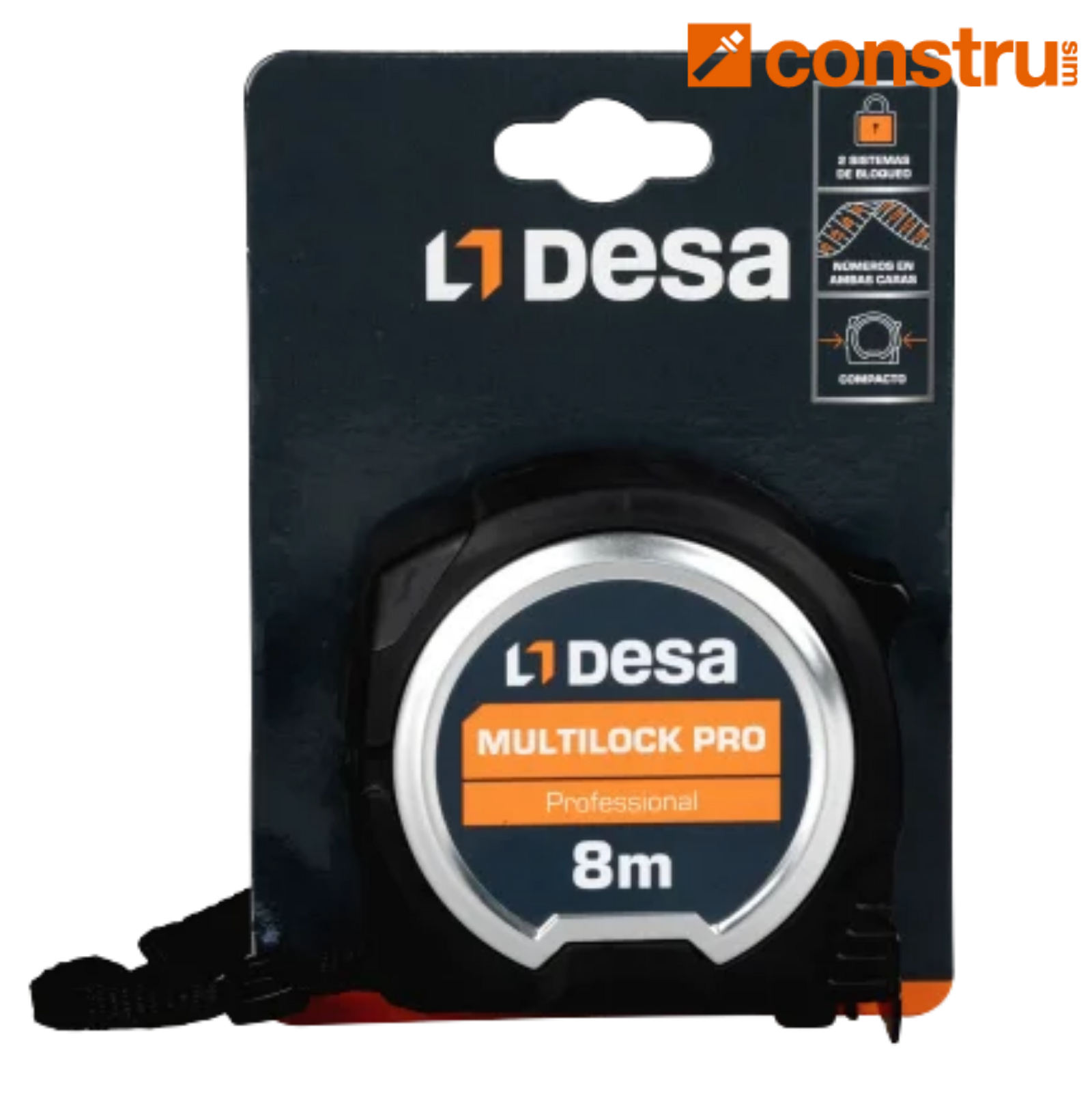 Flexómetro Multi Lock PRO 8m - Imagen 3